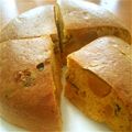c8c6a9's cooksnap of when they made 炊飯器で簡単☆かぼちゃケーキ.