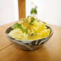 あっぷるカモミール's cooksnap of when they made じゃがいも＆ちりめんの　わさびマヨ★和え.