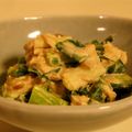 fuwafuwamilk's cooksnap of when they made わけぎとツナのマヨ醤油麹和え＊.