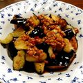 yu_shenkov's cooksnap of when they made 揚げナスのピリ辛納豆ダレ♪.