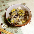 KUMI KUMI's cooksnap of when they made 秋味♥さつまいもと舞茸の炊き込みご飯.