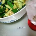 奈緒優希's cooksnap of when they made ごま油でモミモミきゅうり.