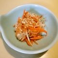 かよなみ's cooksnap of when they made 紅白なます～甘酢漬け～.