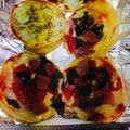 xMARILYNx's cooksnap of when they made 餃子の皮ピザ.