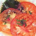 TAKE_san's cooksnap of when they made ★大皿でちょっと素敵にトマトサラダ.