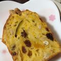 りさりー's cooksnap of when they made かぼちゃとカシューナッツのパウンドケーキ.