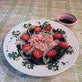オレンジリング's cooksnap of when they made 春菊と鶏のさっぱりサラダ.