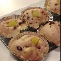 maruko1001's cooksnap of when they made あずき入り❤ほっこりスイーツ蒸しパン.