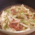 まめなべ's cooksnap of when they made 大量消費★キャベツとベーコンのサラダ.