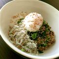 マメ太。's cooksnap of when they made あっという間の三色丼（しらすオクラ納豆）.