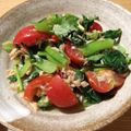 piy_cafe＊'s cooksnap of when they made 小松菜とツナのサラダ.