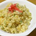 モンキーMAMA's cooksnap of when they made レンジで手軽に♫卵とザーサイのチャーハン.