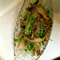 みずたぬき's cooksnap of when they made 豆苗と舞茸の炒めもの.