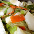 だる子's cooksnap of when they made あっさり美味しい！イカと白菜の炒め.