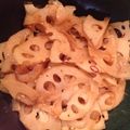 ichigochoco's cooksnap of when they made 蓮根のキンピラ.