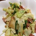 ぴーかん！'s cooksnap of when they made 水菜とエリンギのマヨ炒め.