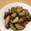 クロコッフ's cooksnap of when they made 茄子のしょうが炒め.