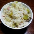 あやっころりん's cooksnap of when they made 秋全開　さつま芋炊き込みご飯.