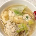 ゆんのぉぉぉ's cooksnap of when they made 白菜と肉団子のしょうがスープ.