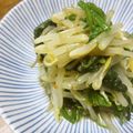 tamamiya55's cooksnap of when they made 付け合わせに！もやしとほうれん草和え物.