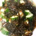 季節外れ's cooksnap of when they made もずくで♬胡瓜の酢の物.
