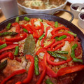 miwskin's cooksnap of when they made 簡単本格！チキン パエリア☆.