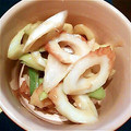 あいすけぽん's cooksnap of when they made ねぎとちくわの酢味噌和え＊.