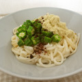 ローズレース's cooksnap of when they made 簡単 おくらとゆかりの冷やしうどん.