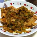 pandaayu's cooksnap of when they made 夏のおつまみ＊ゴーヤで豚キムチ.