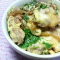 キョク's cooksnap of when they made めんつゆで失敗なし！の親子丼.