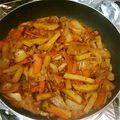 襾嗄寐's cooksnap of when they made 本格！キムチポックム　(豚キムチ炒め).