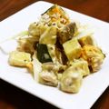 haruhiro06's cooksnap of when they made 焼き芋の残りでささっとサラダ♪.