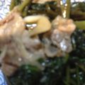 あかぷり's cooksnap of when they made 空芯菜と豚肉☆オイスターソース炒め.