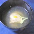 mielle's cooksnap of when they made 長いも団子のお吸い物～スープ.
