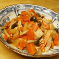 ぽりぽり拓庵's cooksnap of when they made 大根と人参のケチャソース炒め.
