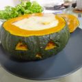 ellierainy's cooksnap of when they made おばけカボチャのハロウィンシチュー.
