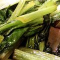 お料理楽しんでる's cooksnap of when they made ＊小松菜のガーリックソテー＊.