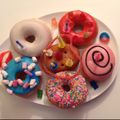 184yuko's cooksnap of when they made お誕生日やクリスマスに！ドーナツタワー。.