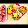 まちゃみ４３'s cooksnap of when they made 簡単ハロウィンカボチャ（キャラ弁おかず）.