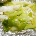 るてぃす's cooksnap of when they made 太刀魚とﾈｷﾞの塩麹蒸し(鱈でもOK).