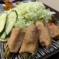 うぴのすけ's cooksnap of when they made 甘辛醤油ダレの長ねぎ豚肉巻き.