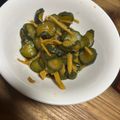 ざるこママ's cooksnap of when they made きゅうりの漬け物＊我が家のキューちゃん＊.