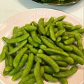 しーてっぷ's cooksnap of when they made 簡単少量の水とフライパンで蒸し茹☆枝豆☆.