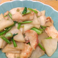 ちーまぐ's cooksnap of when they made 鶏むね肉とかぶの中華炒め.