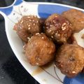 ｔｋ＆ｈｒ's cooksnap of when they made 簡単☆揚げない照り焼きミートボール.
