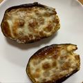 Ｎよんよん's cooksnap of when they made 丸茄子の味噌マヨチーズグラタン.