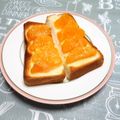 ＠迷子＠'s cooksnap of when they made 柑橘フルーツ＆練乳トースト♡.