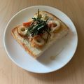 クックあさみちゃん's cooksnap of when they made テリマヨちくわトースト☆お手軽＆簡単.