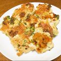 vabochan's cooksnap of when they made ブロッコリーと鶏むね肉のチーズ焼き.