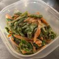 TSUK1's cooksnap of when they made ささげのごま味噌マヨ和え.